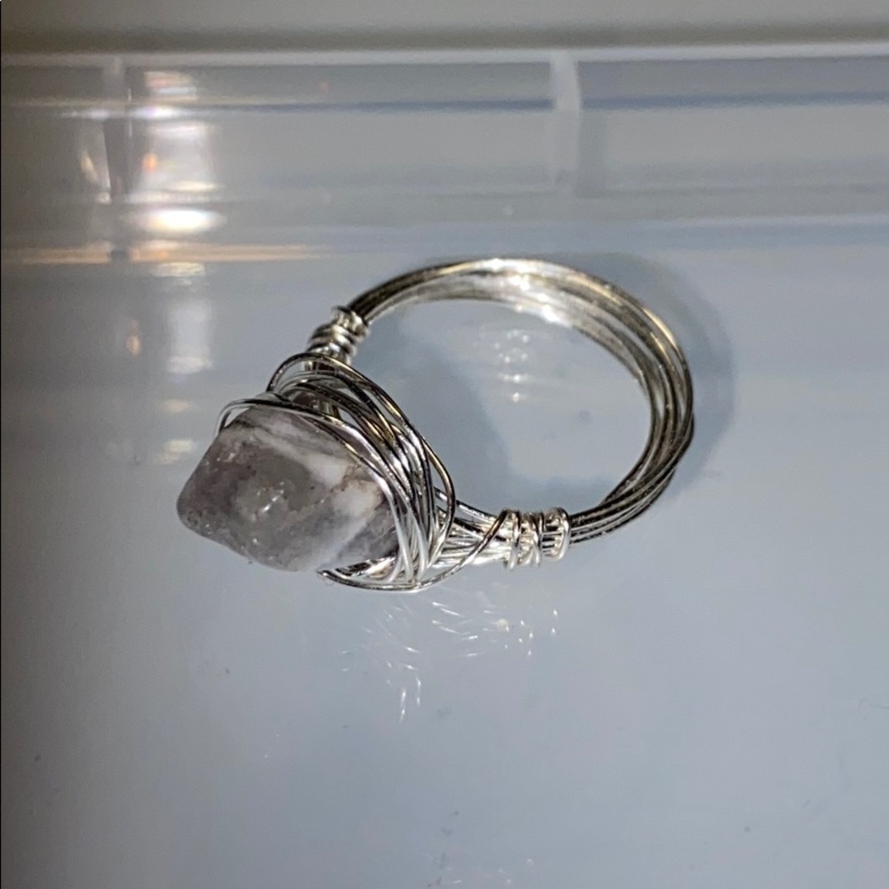 Wire Wrapped Homemade Ring